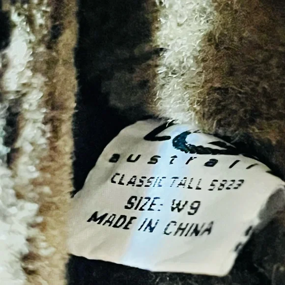 UGG Australia Classic Tall Metallic Bronze Sheepskin Boots SZ 9 - Picture 8 of 14